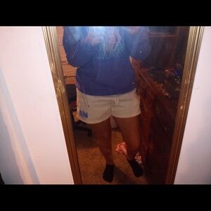 White Fox Boutique Cream Athletic Shorts